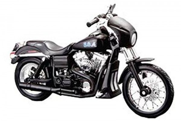 Maisto - Sons of Anarchy 2006 Harley Davidson Street Bob, Maßstab 1:18, Alex Tig Trager