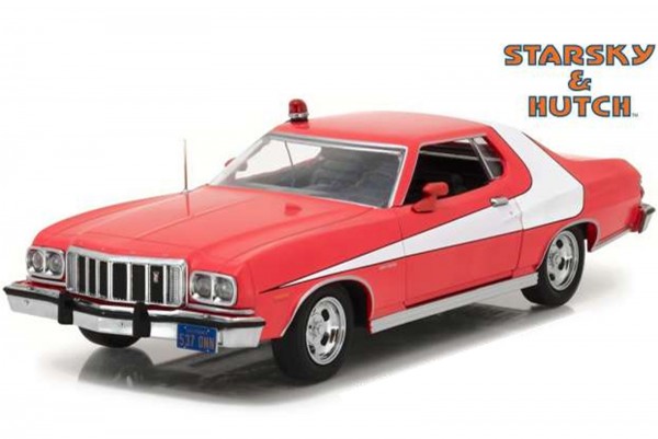 Greenlight Collectibles – Diecast Modellauto: 1976 Ford Gran Torino aus Starsky & Hutch, Maßstab 1:2